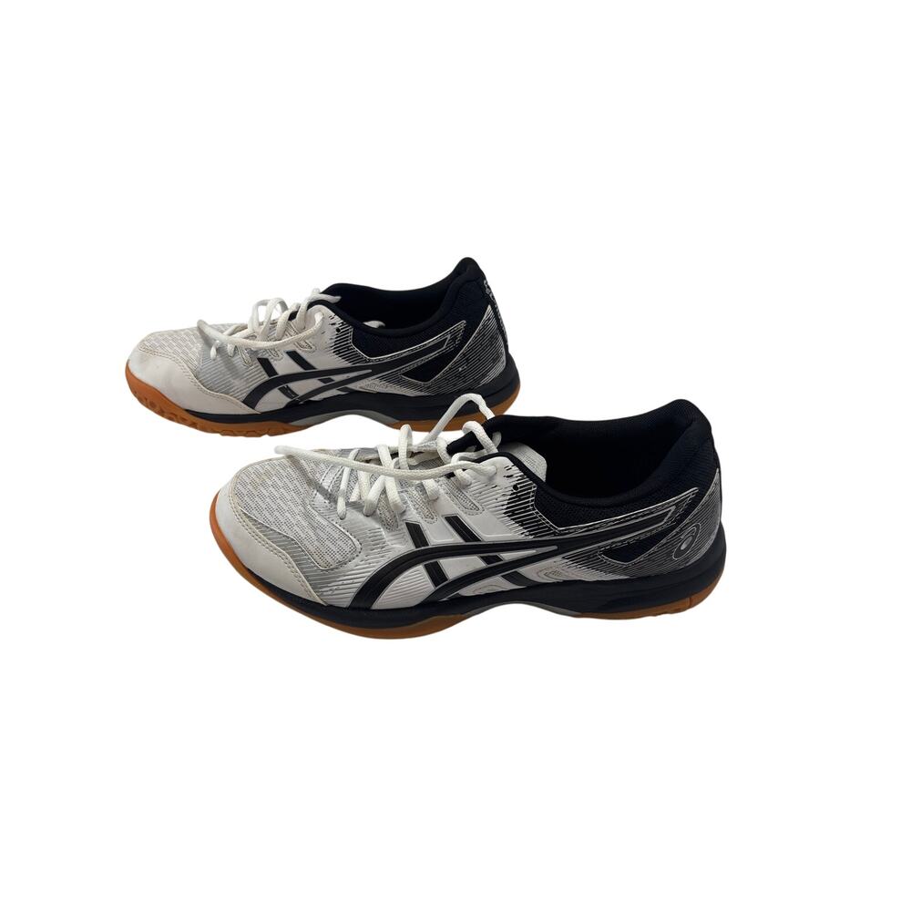 ASICS Gel Rocket Women’s Volleyball Shoes Size 10 White Black Gum 1072A034